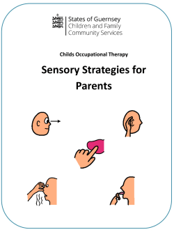 Sensory Strategies for Parents