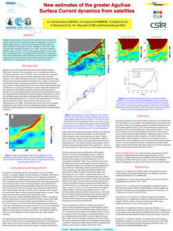 New estimates of the greater Agulhas Surface Current dynamics