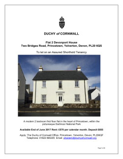 Documents - The Duchy of Cornwall