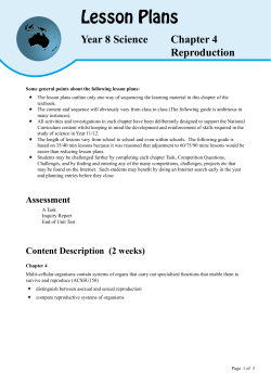 Lesson Plans - Dr Terry Dwyer National Curriculum mathematics