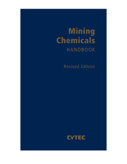 Mining Chemicals Handbook