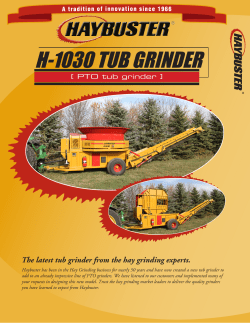 h-1030 tub grinder