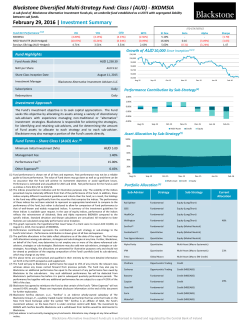 (AUD) - BXDMSIA February 29, 2016 | Investment