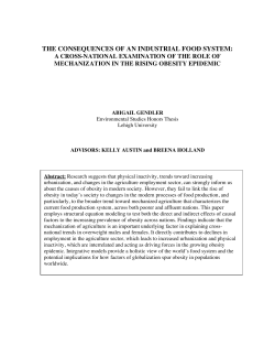 the consequences of an industrial food system