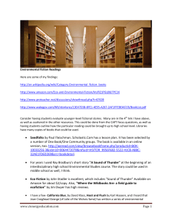 • Seedfolks by Paul Fleischman. Scholastic.Com has a lesson plan