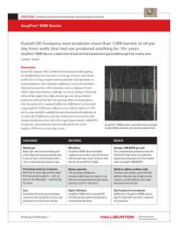 Kuwait Oil Company now produces more than 1000 barrels of oil per