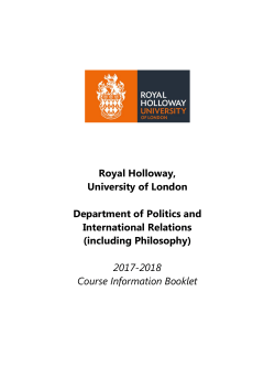 Course Option Booklet 2017-18