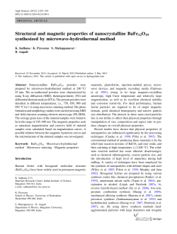 Structural and magnetic properties of nanocrystalline