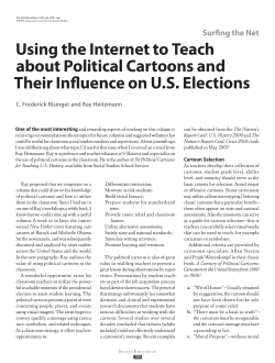 Surfing the Net Using the Internet to Teach about Political Cartoons