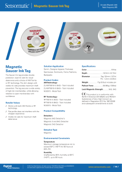 Magnetic - Sensormatic