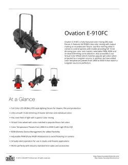 Ovation E-910FC - CHAUVET Professional