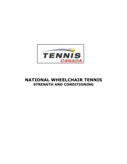 national wheelchair tennis