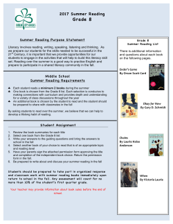 Grade 8 - Dublin City Schools