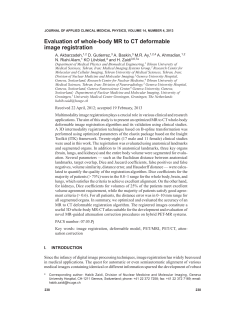 Evaluation of whole‐body MR to CT deformable image registration