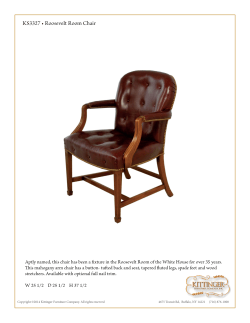 KS3327 &bull; Roosevelt Room Chair