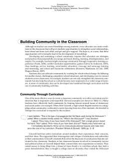 Read complete descriptions of these activities