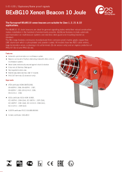 BExBG10 Xenon Beacon 10 Joule