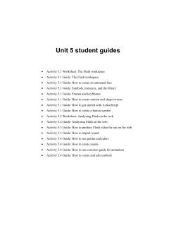 Unit 5 student guides - Independent School District 196