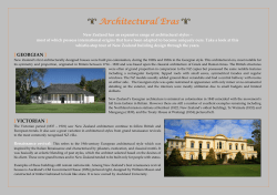 Architectural Eras