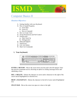 Computer Basics Level II