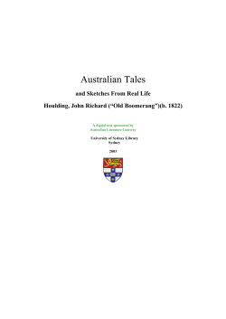 Australian Tales - Australian Digital Collections