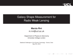 Galaxy Shape Measurement for Radio Weak Lensing