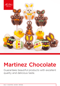 Martinez Chocolate - Martinez Chocolade