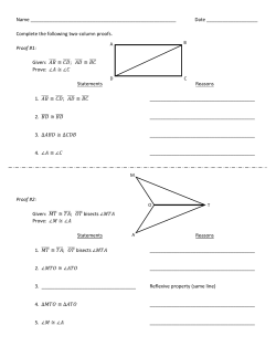 Complete the following two