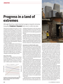 Progress in a land of extremes