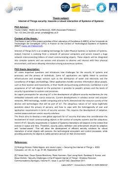 Internet of Things security