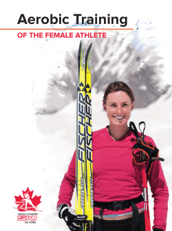 Aerobic training of the female athlete