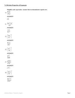 Simplify each expression. Assume that no denominator equals zero