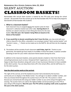 classroom baskets! - Normandale Hills Elementary School