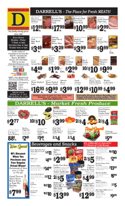2/~5 - Darrells Market