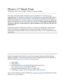 Questions - University of Saskatchewan Library