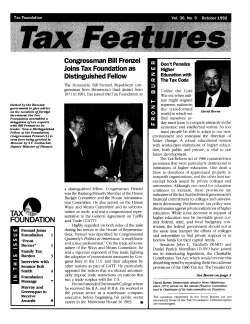 Tax Features Vol 36 No 9 October 1992
