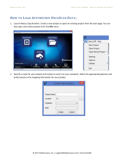 how to load affymetrix oncoscan data