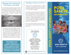 POOL SAFETY - Town of Oyster Bay