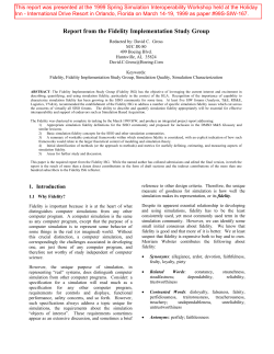 SISO-REF-002-1999 - Simulation Interoperability Standards