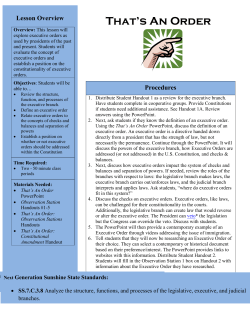 That`s An Order - socialsciences dadeschools net
