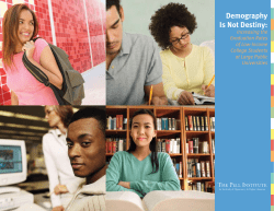 Demography Is Not Destiny