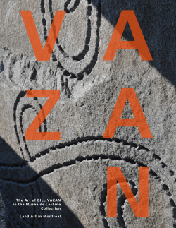 The Art of Bill VAzAn in the Mus&eacute;e de lachine