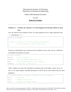 Massachusetts Institute of Technology Department