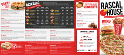 PDF MENU - Rascal House
