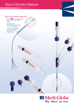 Stone Extraction Balloons - Advance Medi-Surg