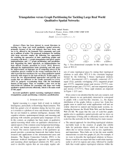 Triangulation versus Graph Partitioning for Tackling Large Real