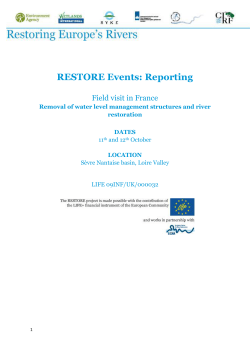 Engagement Events: Sector Specific