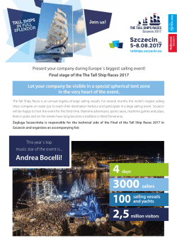 details - Tall Ships Races 2017