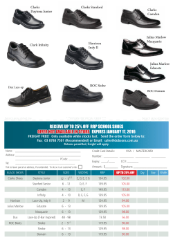 Dobsons shoe sale flyer