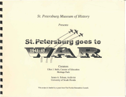 St. Petersburg Goes to War, 1941